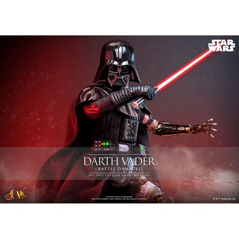 DARTH VADER BATTLE DAMAGED STAR WARS HOT TOYS FRIKANIME