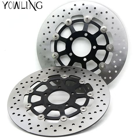 Pcs Motorcycle Front Floating Brake Disc Rotor For Suzuki Gsx R