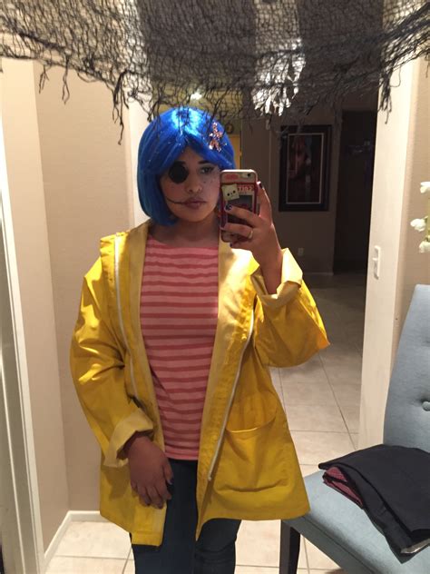 Coraline Diy Costume Coraline Holloween Costume Coraline Costume