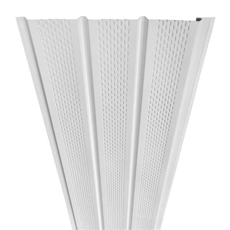 Commercial Triple 4″ Full Vent Aluminum Soffit Premium Siding Supply