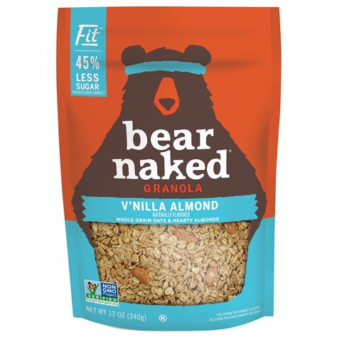 Bear Naked Fit Granola V Nilla Almond 12 Oz Walmart Walmart