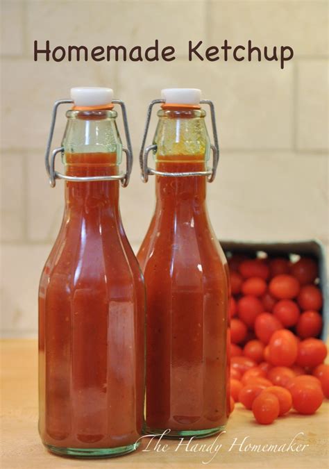 Homemade Ketchup Homemade Ketchup Ketchup Ketchup Recipe