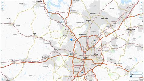 Smyrna Georgia Map and Smyrna Georgia Satellite Image