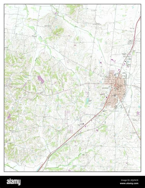 Covington, Tennessee, map 1972, 1:24000, United States of America by Timeless Maps, data U.S ...