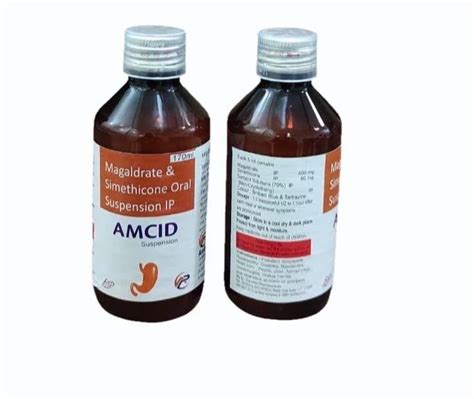 Amcid Syp Magaldrate 400mg Simethicone 10mg 170ml Prescription At