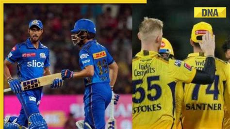 Csk Vs Mi Ipl 2023 Live Streaming When And Where To Watch Chennai