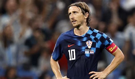 Luka Modric Critic El Arbitraje Del Croacia Vs Argentina