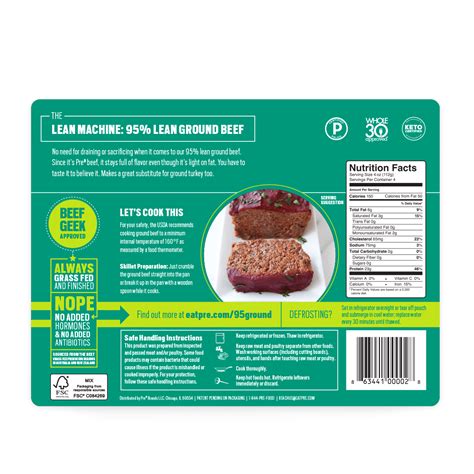 Pre Grass Fed 95 Lean Ground Beef 16 Oz Shipt