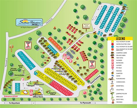 Map Of Us With Free Camping