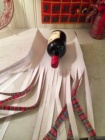 Easy Bottle Gift Wrap DIY Bottle Gift Wrapping Wine Bottles Gift