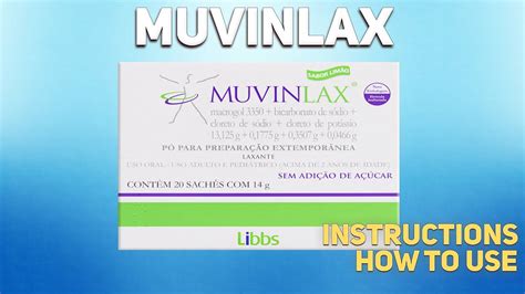 Muvinlax How To Use Uses Dosage Side Effects Contraindications Youtube