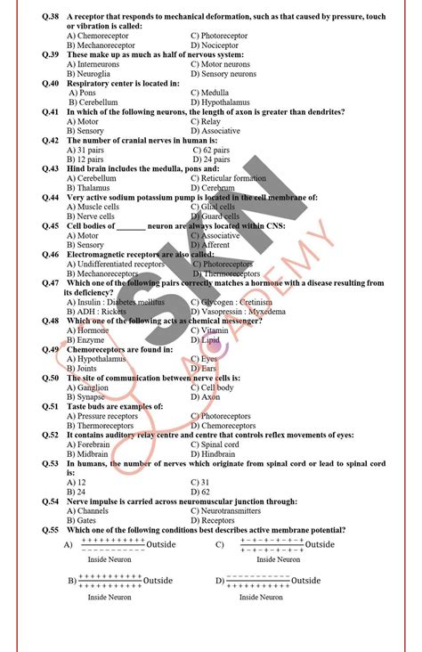 SOLUTION Coordination And Control Biology Mcqs Studypool