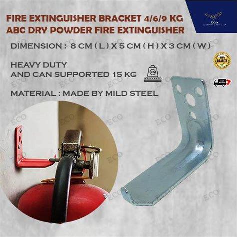 Happyhome Heavy Duty Fire Extinguisher Bracket Hook Bracket Pemadam