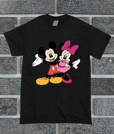 Mickey And Minnie Mouse T Shirt Invinitees T Shirt Painting