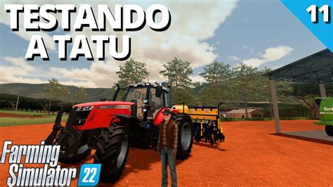 Usando A Tatu No Plantio De Milho Farming Simulator Fazenda