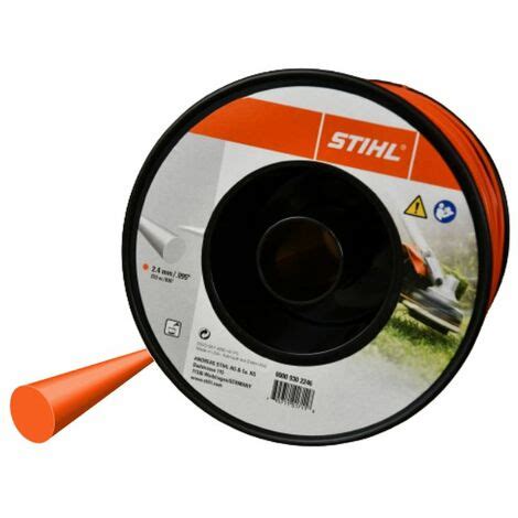 Stihl 00009302246 Mähfaden rund 2 4 mm x 253 0 m rund 0000 930 2246