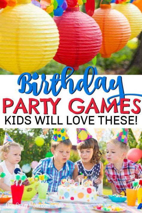 Birthday Party Games For Kids 15 Easy Kids Party Games Birthday