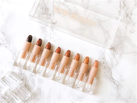 Kkw Beauty Nude Lipstick Set Review Swatches All Skins Beauty