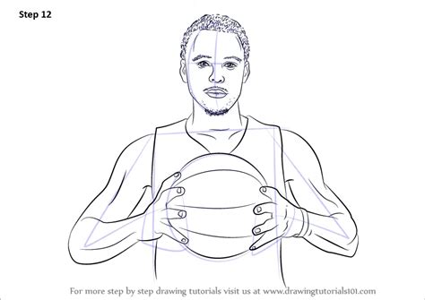 Learn How to Draw Stephen Curry (Basketball Players) Step by Step ...