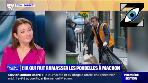 Zap T L Quand L Ia Fait Ramasser Les Poubelles Emmanuel Macron