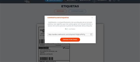 Como Gerar Uma Etiqueta De Frete Blog Melhor Envio