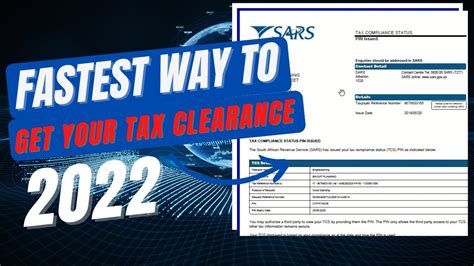 Sa Tax Clearance Certificate No Profile Needed Method