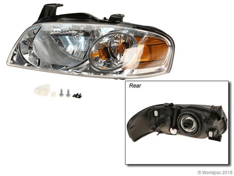 Conjunto De Faros Delanteros Para Nissan Sentra 2004 2005 2006 Marca