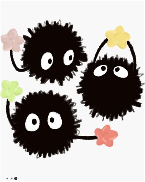 Spirited Away Susuwatari Sticker Artofit