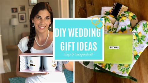 5 DIY INEXPENSIVE WEDDING GIFT IDEAS Easy Budget Friendly YouTube