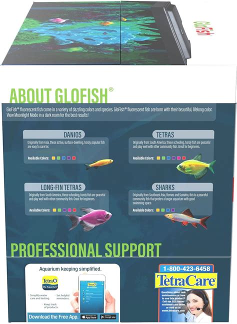 GLOFISH LED Lighting & Filter Aquarium Kit, 5-gal - Chewy.com