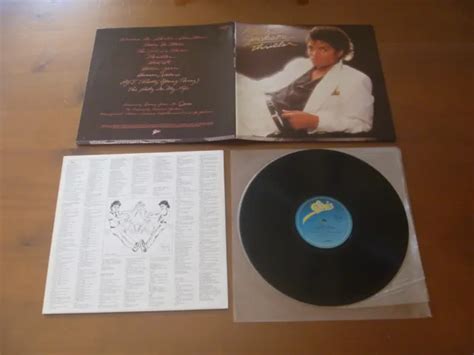 Michael Jackson Thriller Lp 1982 Vinyl Recordalbum Gatefold Sleeve