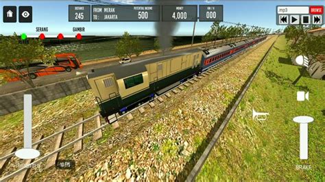 IDBS Indonesia Train Simulator Train Driving Android Gameplay YouTube