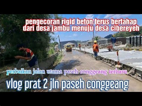 Kondsi Jalan Utama Legok Paseh Pasca Perbaikan Jalan Jalan Paseh