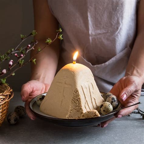 Paskha Y Kulich Tradicional Cuajada De Postre Ortodoxa De Pascua Quark