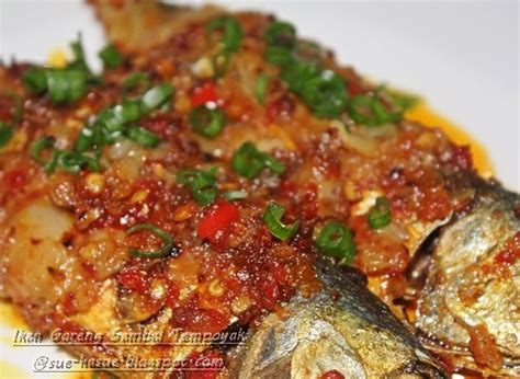 Ikan Cencaru Goreng Berlada Resepi Masakan Daging Resepi Cencaru