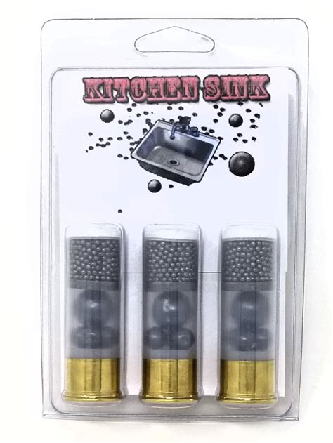 Paraklese Technologies 12 Gauge Ammunition 2 34” Kitchen Sink 3 Rounds