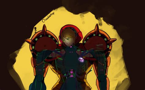 How Samus Aran Fits In Her Varia Suit By Chocolatekeys On Deviantart