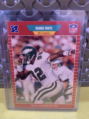 Reggie White 1989 Pro Set 325 Philadelphia Eagles Football Card Ebay