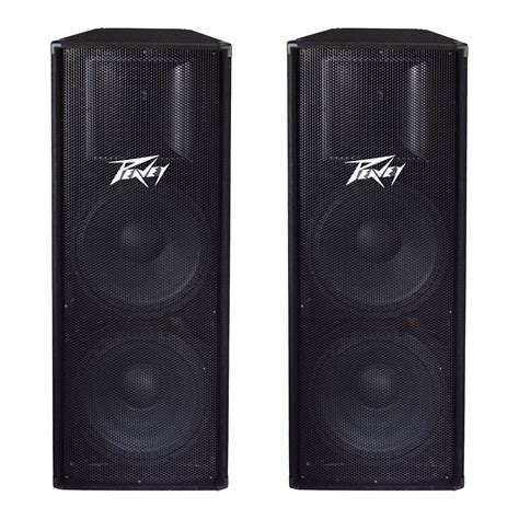Peavey Pv215 2 Way 2800 Watt Dual 15 Pa Full Range Dj Speakers Pv 215