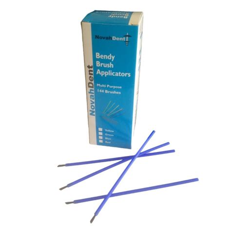 NovahDent Bendy Brush Applicators 144pk LavaDent Online