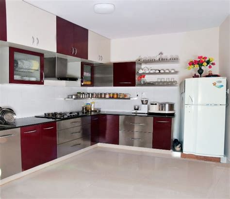 Pvc And Plywood Shape Modular Kitchen In Jammu And Kashmir At