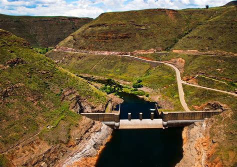 The Katse Dam In Lesotho Highlands Water Project The Second Larges Dam