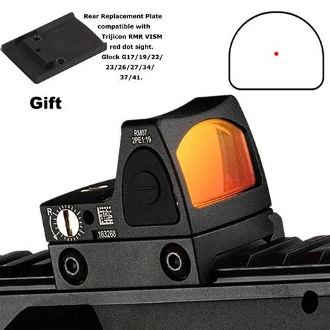 Mini Rmr Red Dot Sight Collimator Holographic Reflex Sights Glock