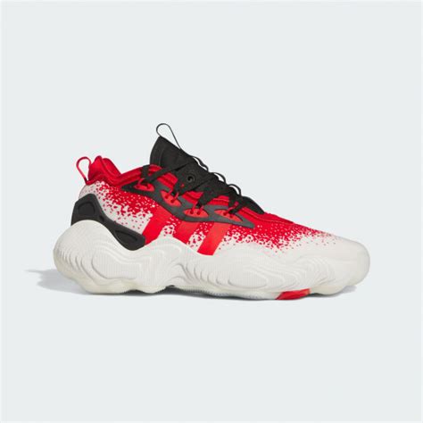 adidas Trae Young 3 Unisex Basketball Shoes Black/Red/White IE2704