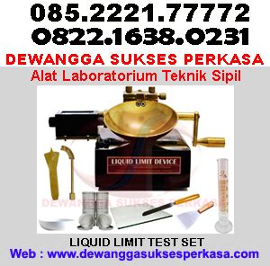 Jual Alat Uji Atterberg Limit Alat Laboratorium Teknik Sipil