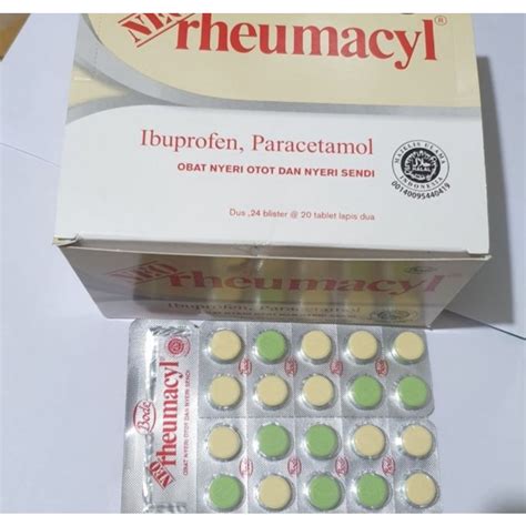 Jual Neo Rheumacyl 1 Strip Isi 20 Shopee Indonesia