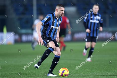 Merih Demiral Atalanta Bc Controls Ball Editorial Stock Photo Stock