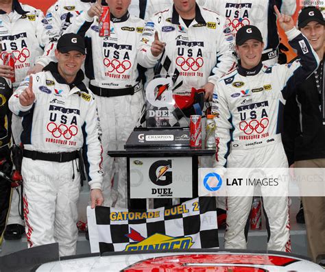 5 14 February 2010 Daytona Beach Florida USA Kasey Kahne Victory