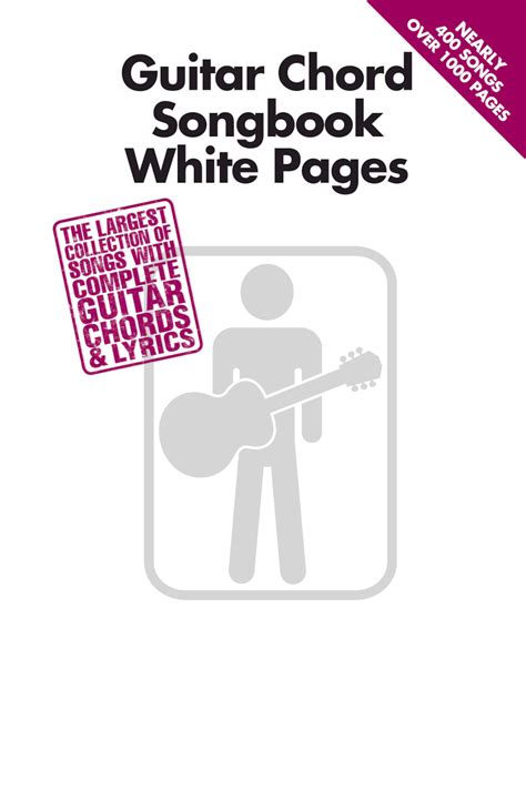 Guitar Chord Songbook White Pages Hal Leonard Online