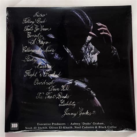 Drake Honestly, Nevermind 2LP Vinyl Limited Black 12" Record